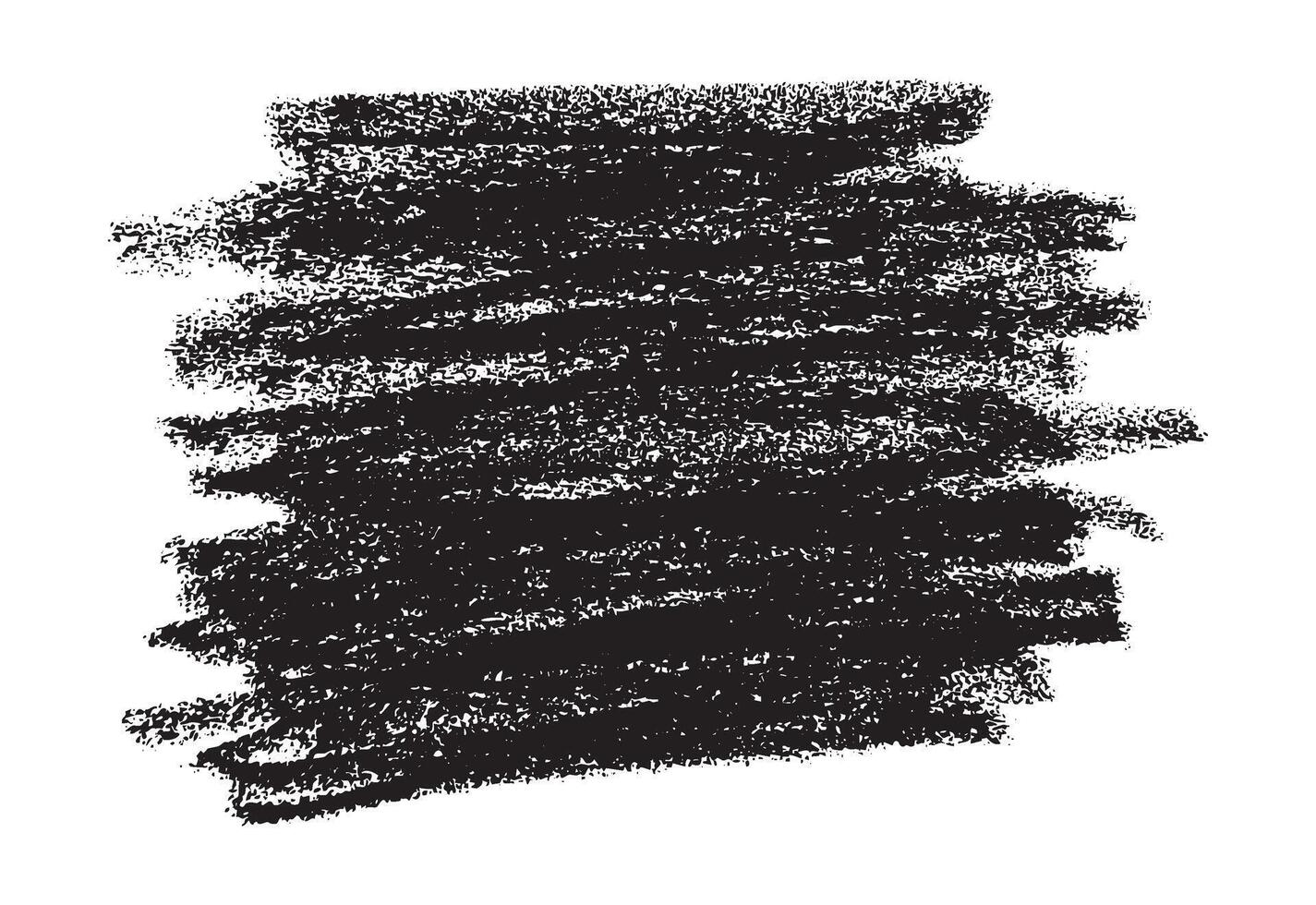 Hand drawn crayon texture background. Abstract grunge charcoal patch for artistic design projects. vector