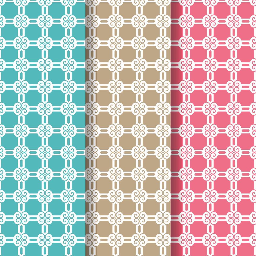 Modern pattern design, minimalist seamless pattern design template vector