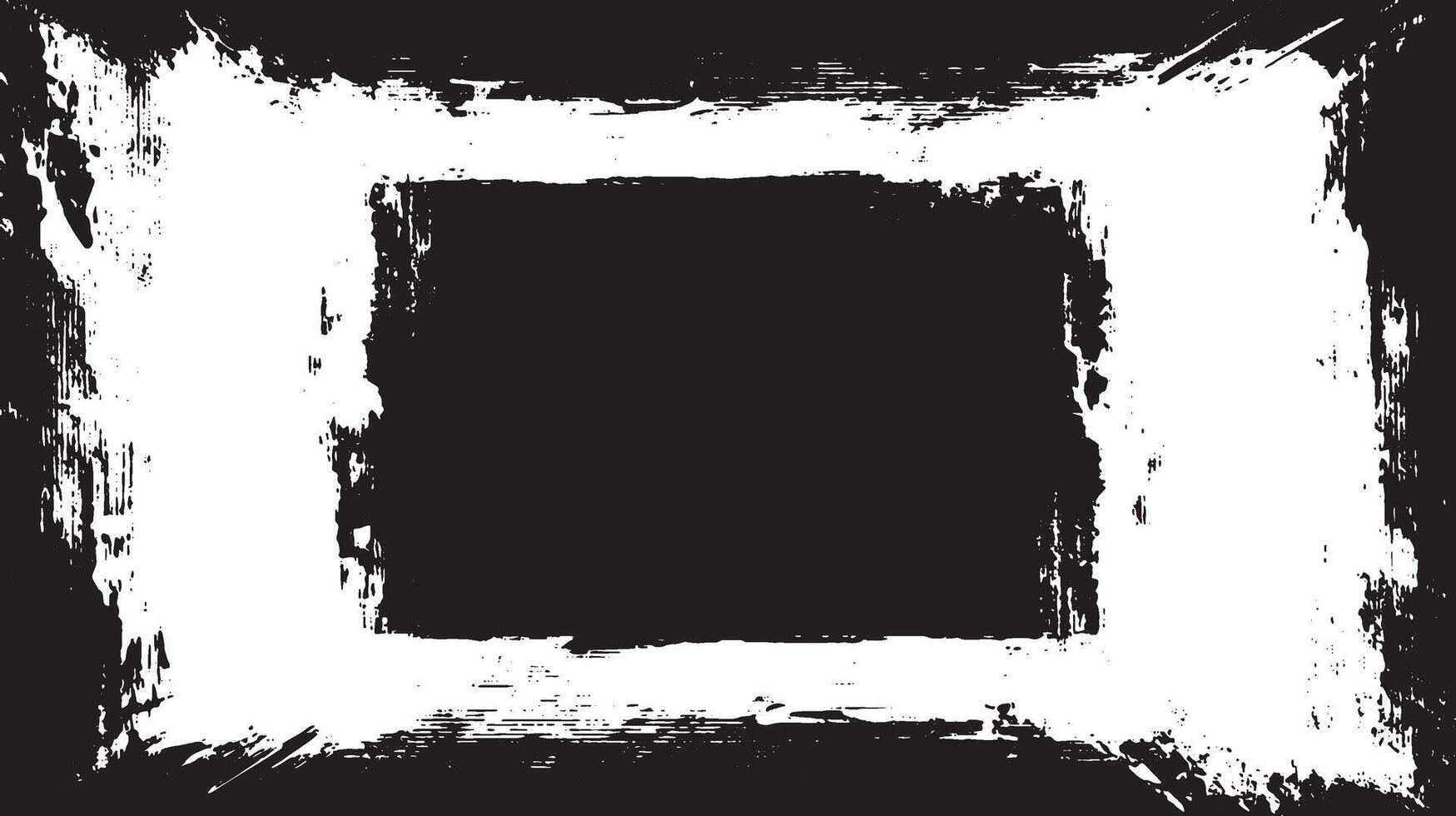 Grunge Frame Border Texture Background Design vector