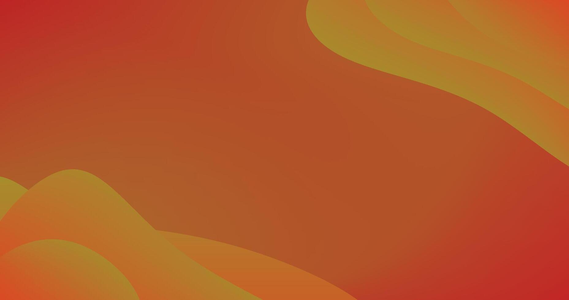 Orange Gradient Design Background with Fluid Mesh Layer Different shades and thickness Abstract pattern vector