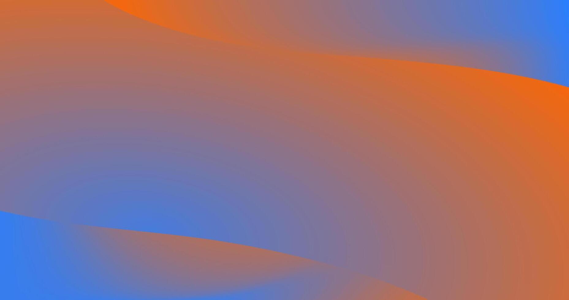 Abstract background with blue and orange gradients Smooth Mesh of colors and Space vector