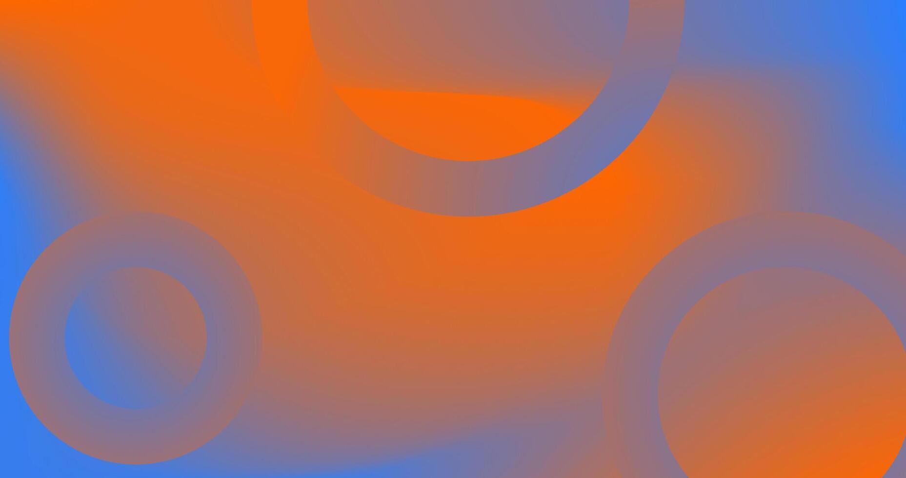 Orange Blue Gradient Rings on abstract background for wallpaper web page background surface textures vector
