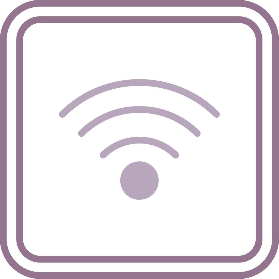 Wifi Smooth Web Token vector