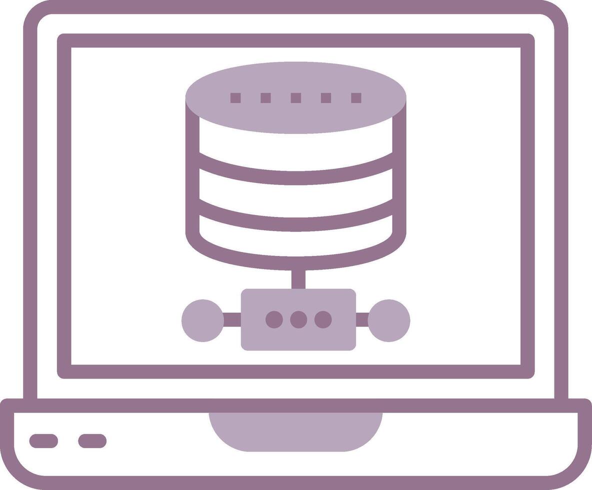 base de datos Fresco píxel marca vector