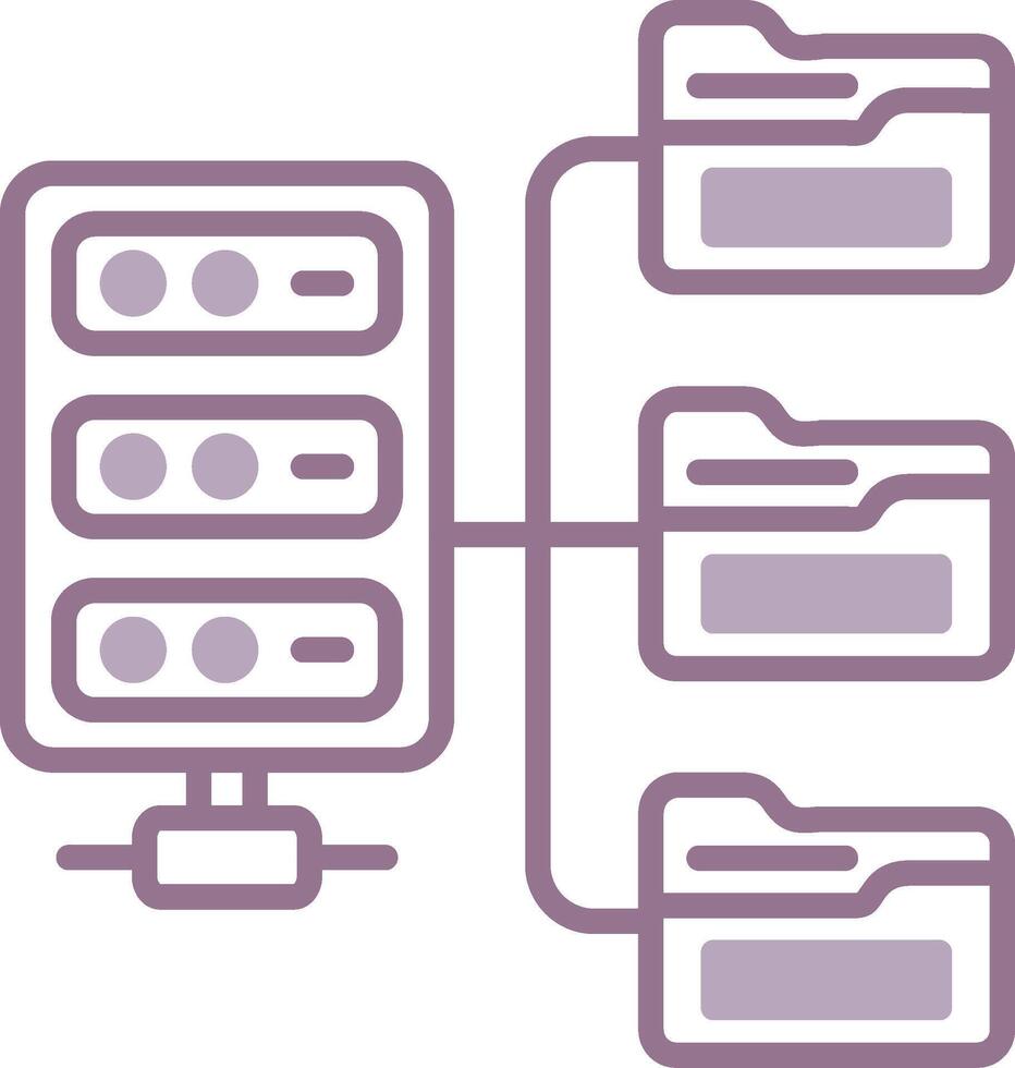 base de datos negrita marco módulo vector