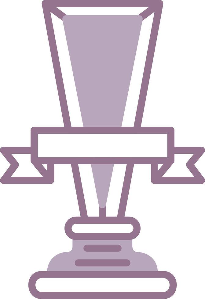 Trophy Cup Gradient Design Block vector