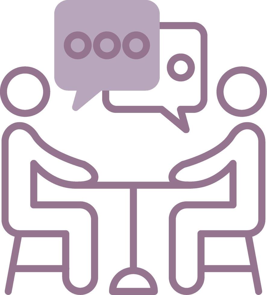 Meeting Simple App Block vector