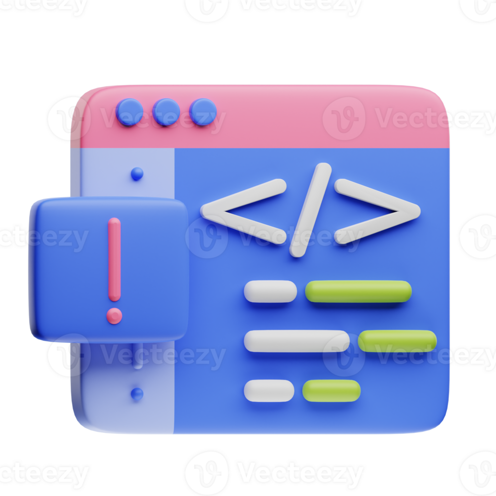 A colorful icon with a computer code on it png