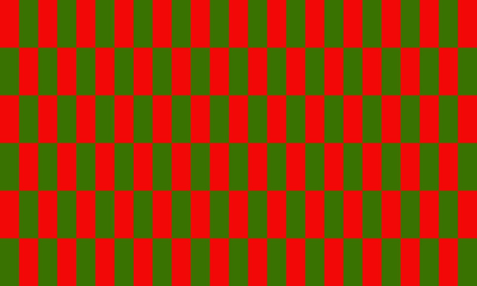 Checkerboard pattern with red and green checkered design. vector