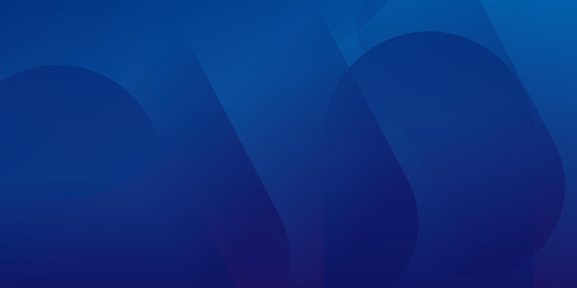 Abstract Blue Gradient Background with Overlapping Curves and Subtle Variations. vector