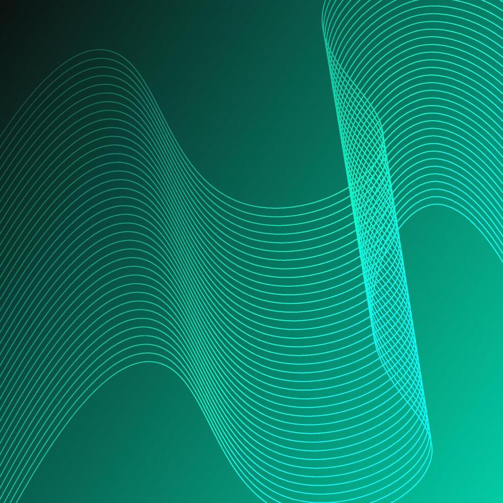 Modern Flowing Curve Line Background vector