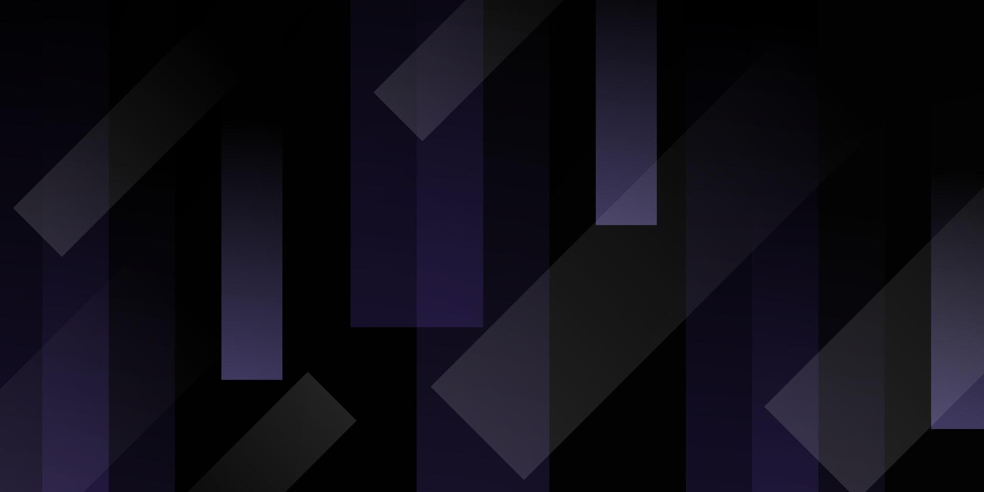 Abstract dark purple background banner with overlap square pattern design. Modern style simple look background pattern. vector