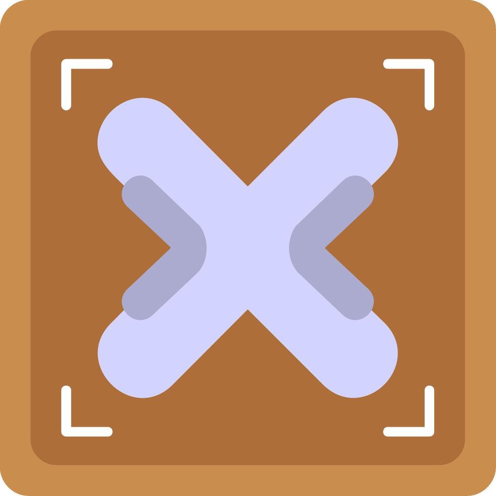 Delete File Button vector