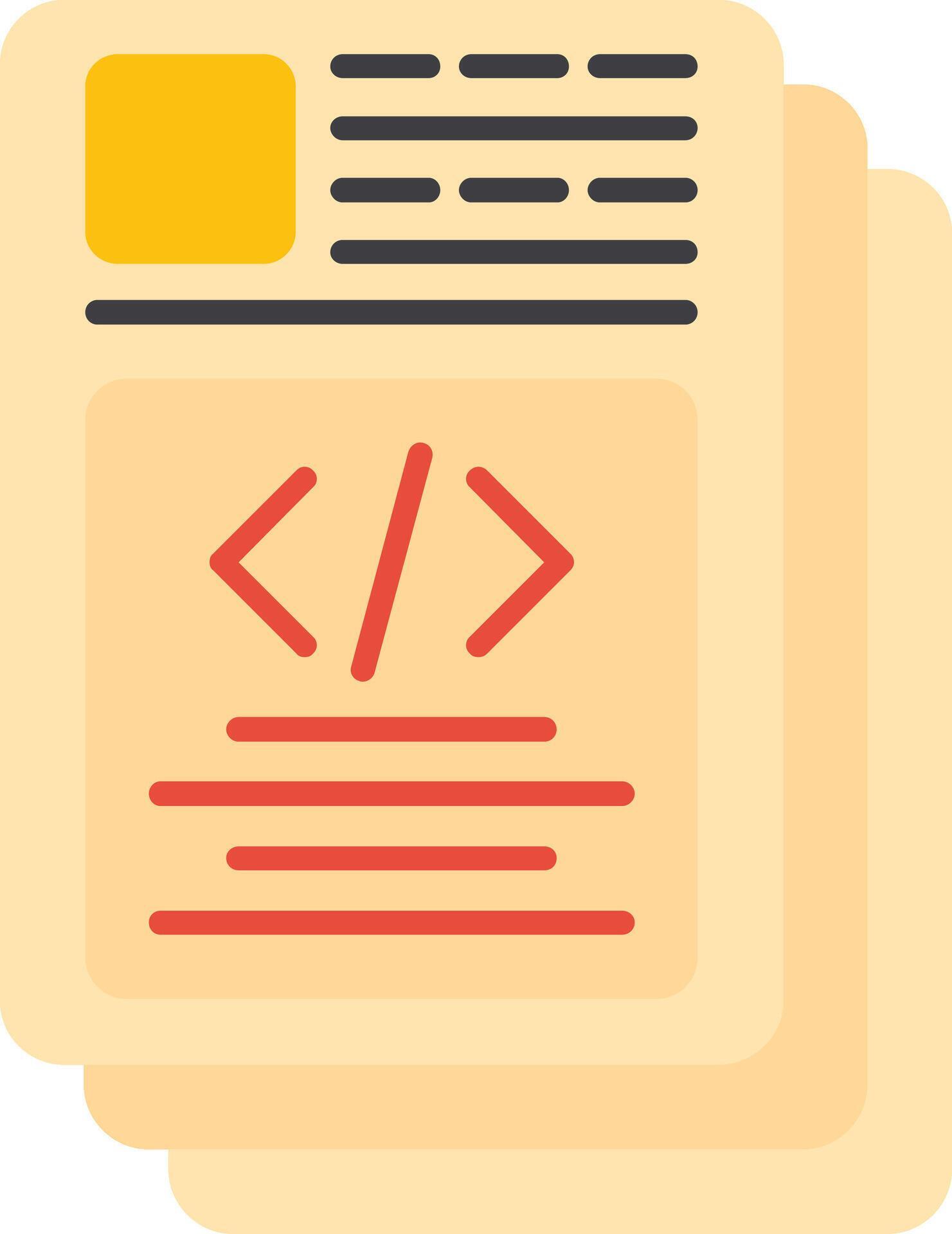 Document With Script Script File Document 71272198 Vector Art at Vecteezy