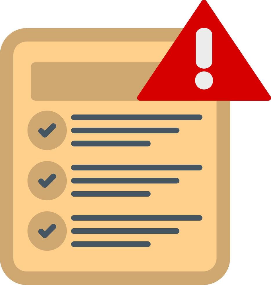 Guidelines Instruction Manual Icon vector