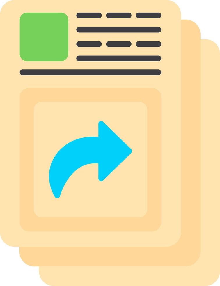 Send File Document vector