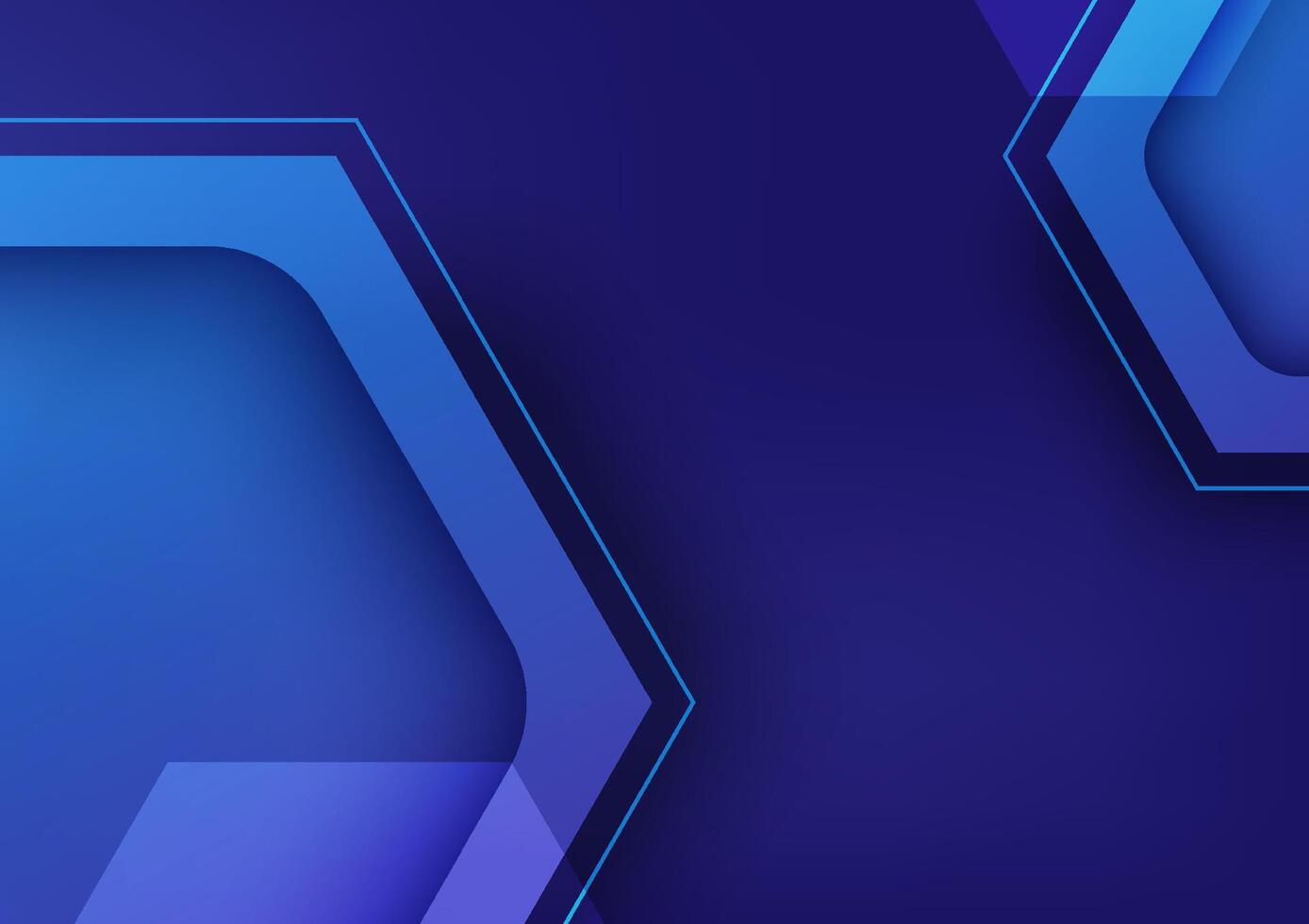 Abstract background polygon. Science hexagon geometric shape. Technology futuristic cover vector