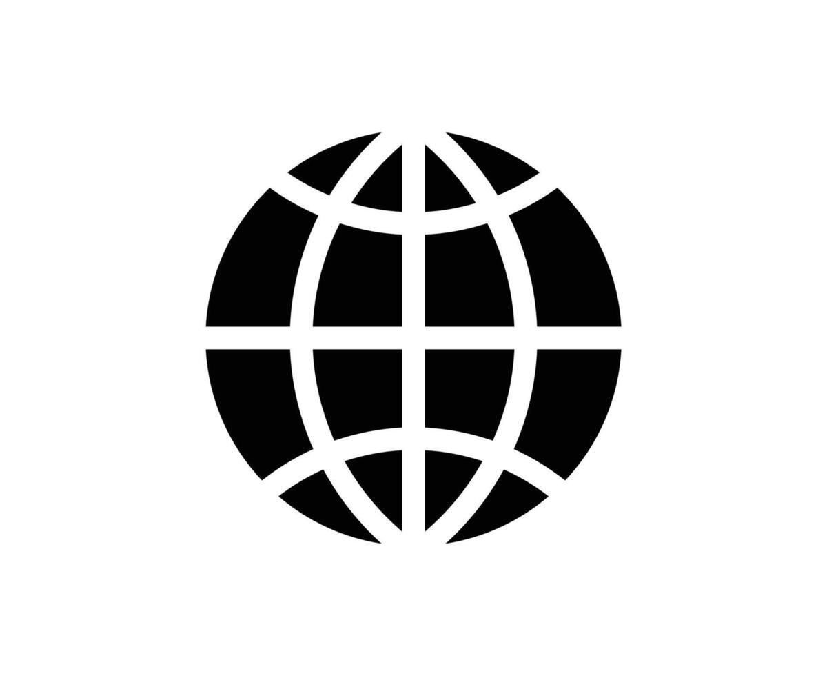 Website Network Symbol Icon Sign Internet Connection Design Illustration vector