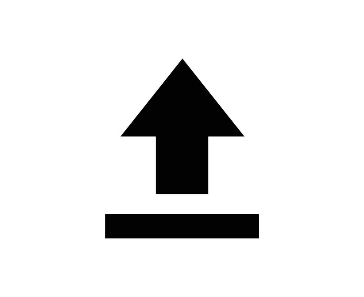 Upload Icon Sign Symbol Network Internet Connection Design Illustration vector