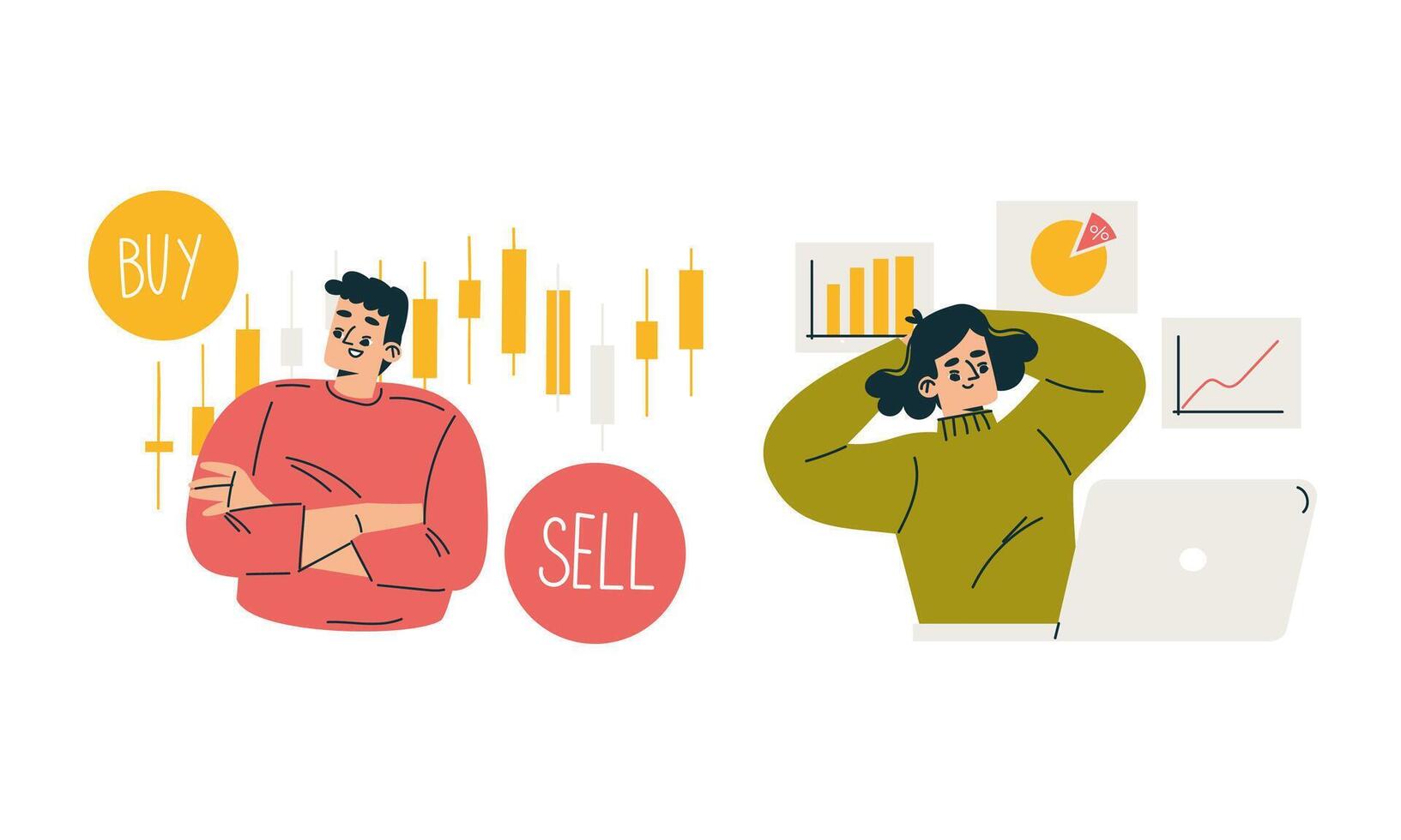 Exploring Stock Trading Dynamics A Comprehensive Analysis of Trends and Effective Strategies vector