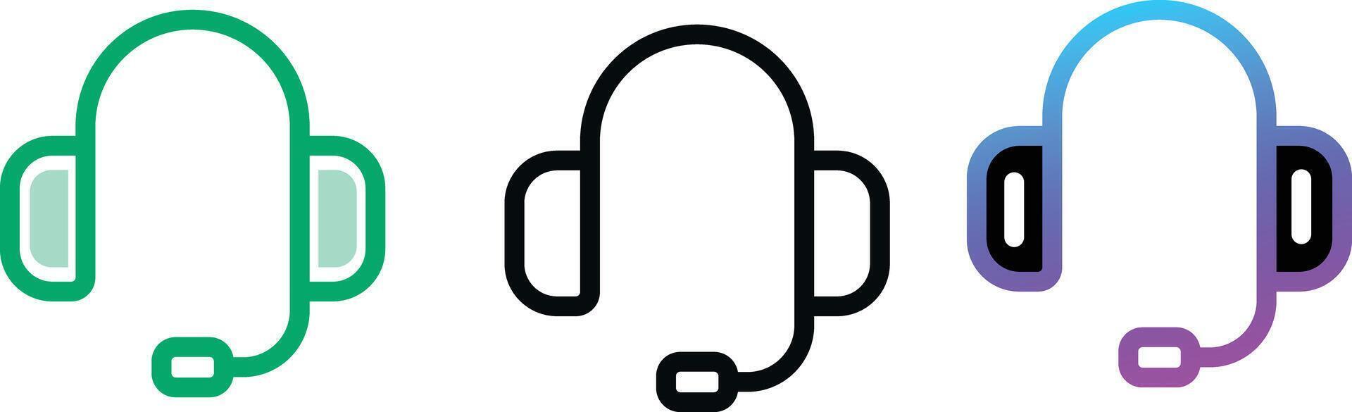 Customer Service Support Icon Pack Outline Bold Color Styles Professional in three styles outline bold and color Perfect for ecommerce platforms help center UI mobile apps and digital store assistance vector