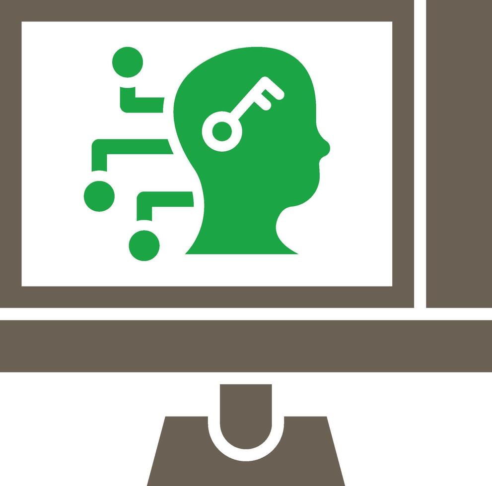 Hacking Skills Thin Line Art Element vector