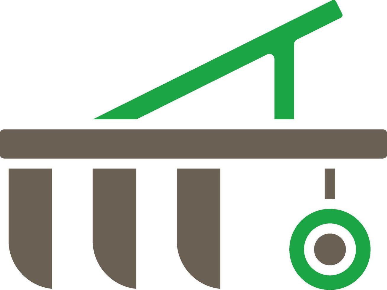 Plow Futuristic User Interface Mark vector