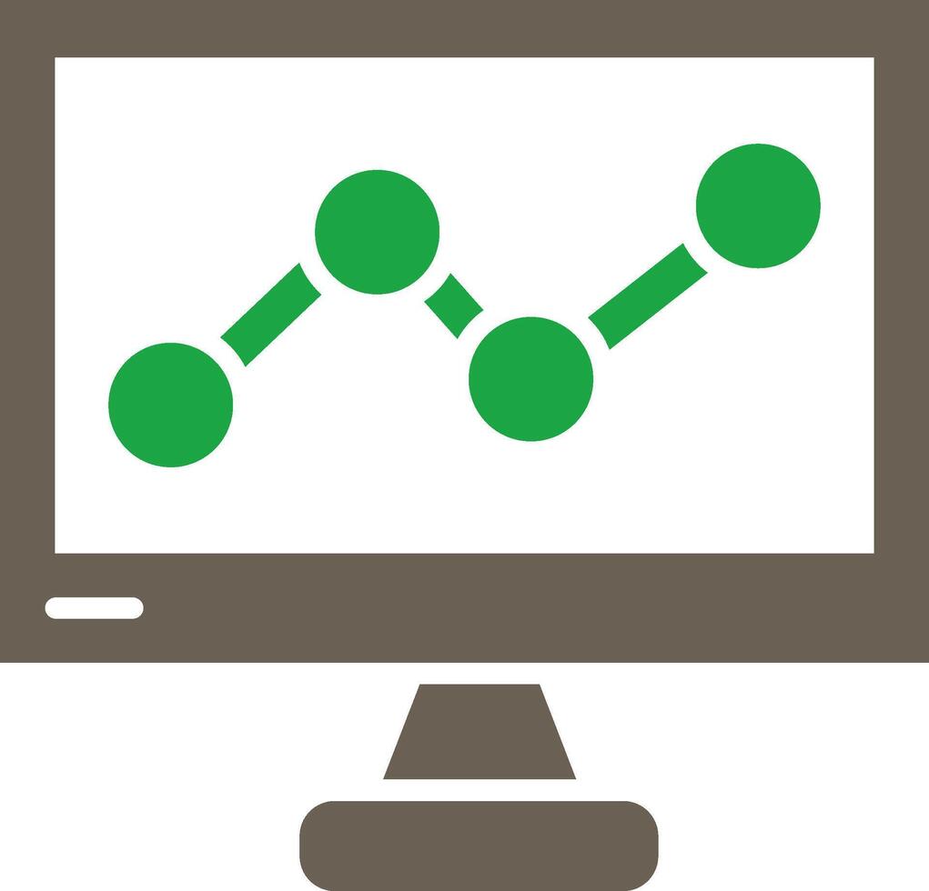 Data Analytics Simplified Thin Line Mark vector