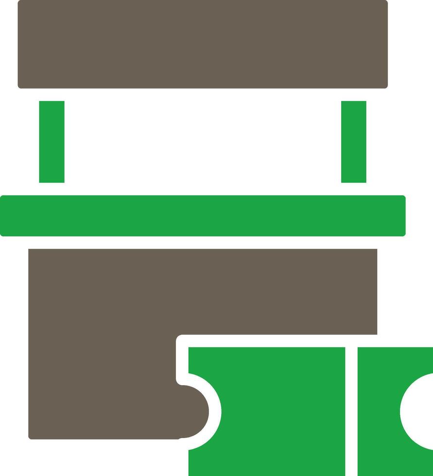 Ticket Office Abstract User Interface Visual vector