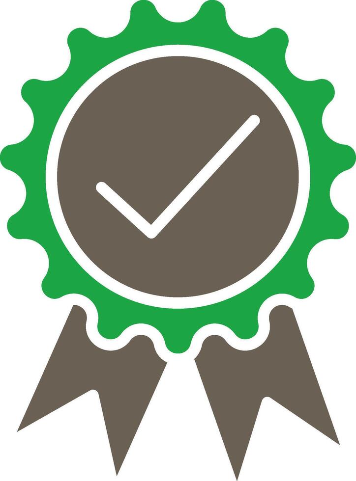 Badge Application Focused UI Design vector