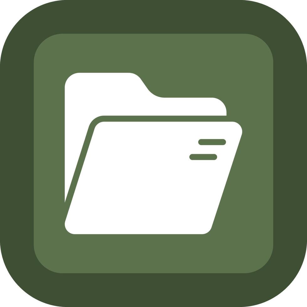 Open Folder Wireframe Mobile App Design vector