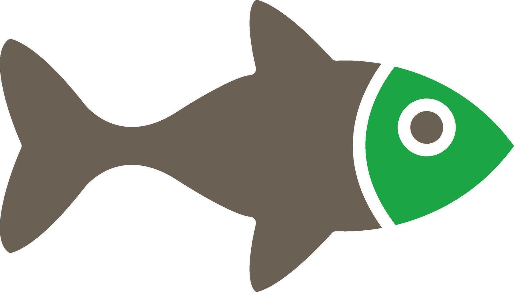 Fish Custom Line Based Element vector