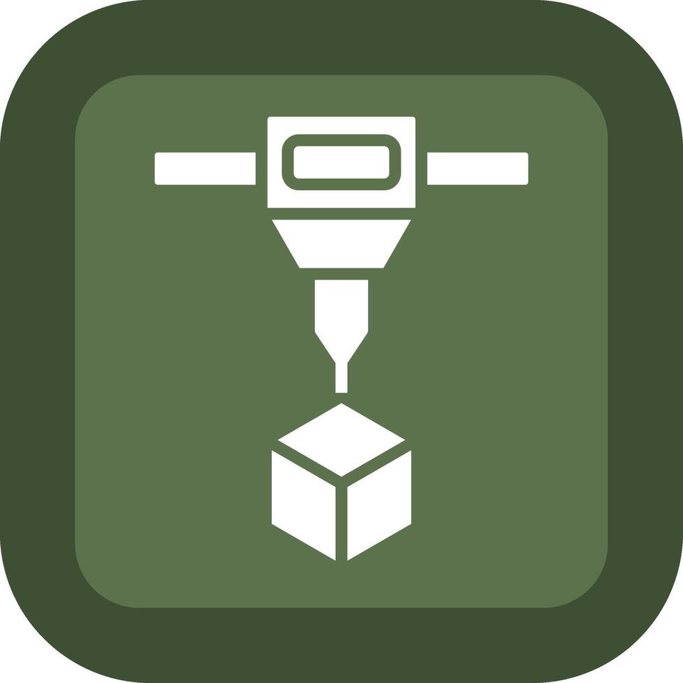 Additive Manufacturing Three Dimensional Interface Shape vector