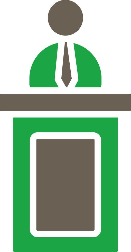 Lecturer Custom Line Based Element vector