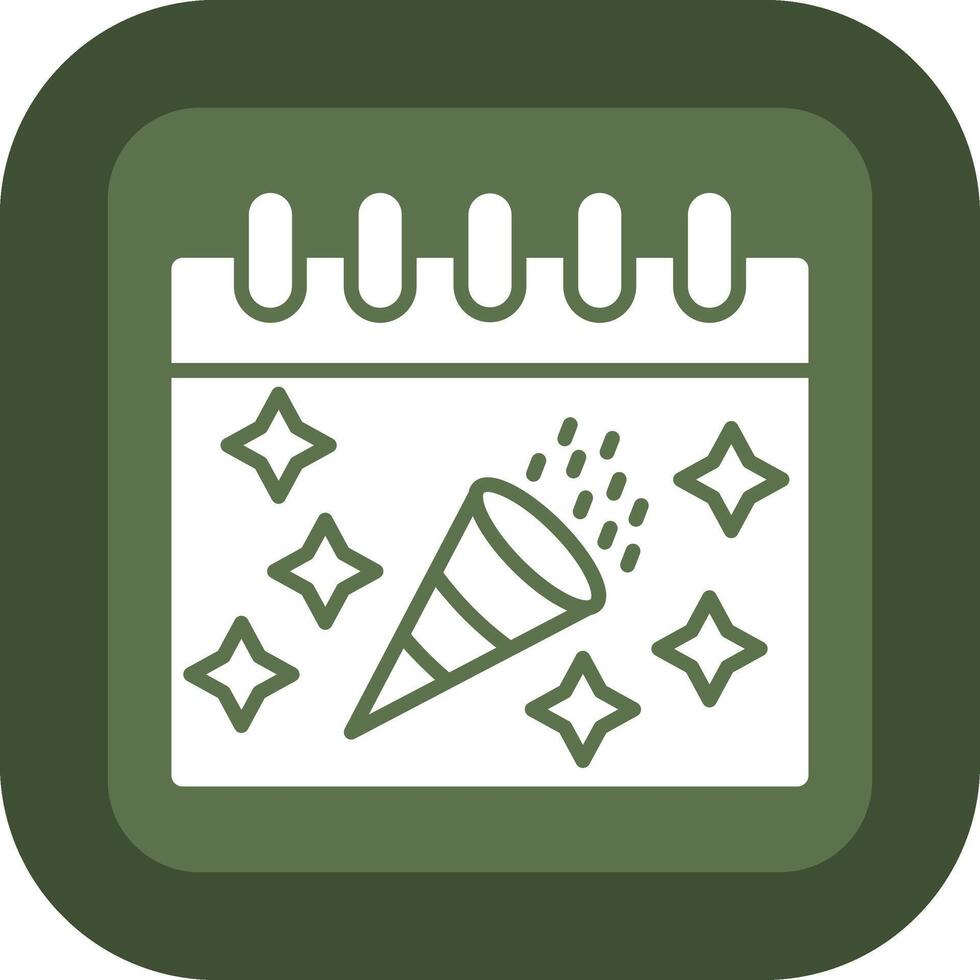 New year Futuristic User Interface Mark vector