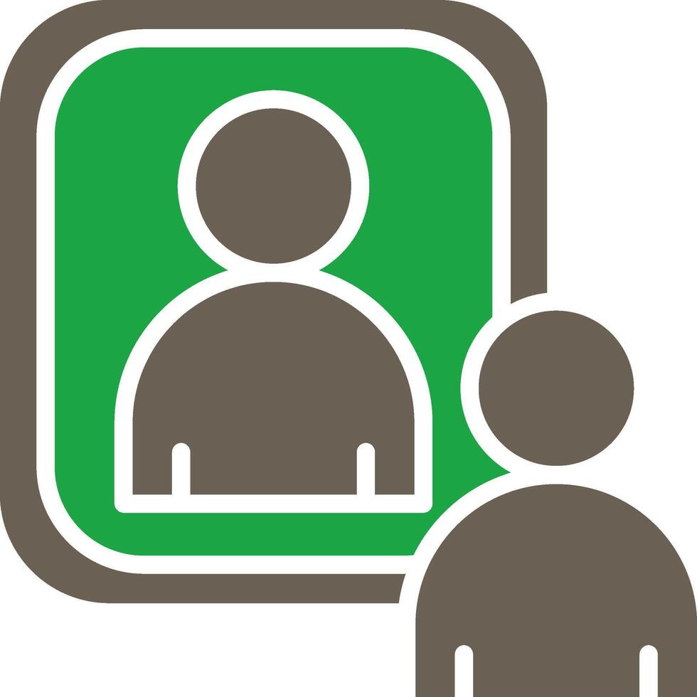 Self Reflection Tech Inspired Graphic Form vector