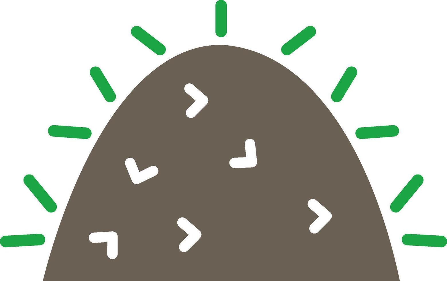 Haystack Gradient Style Design Element vector