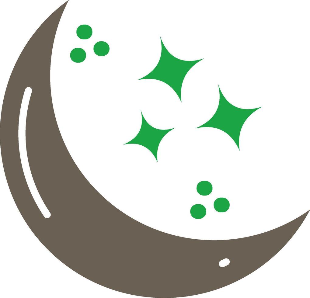 Moon Responsive App UI Shape vector