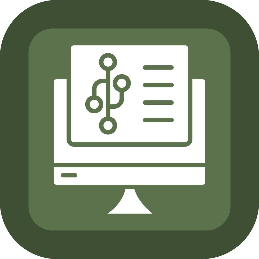 Version Control Sleek Modern Visual Mark vector