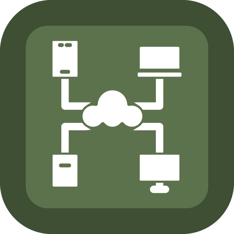 Cloud Service Wireframe Mobile App Design vector