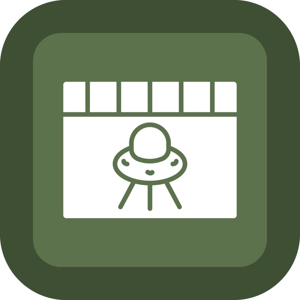 Sci Fi Custom Line Based Element vector