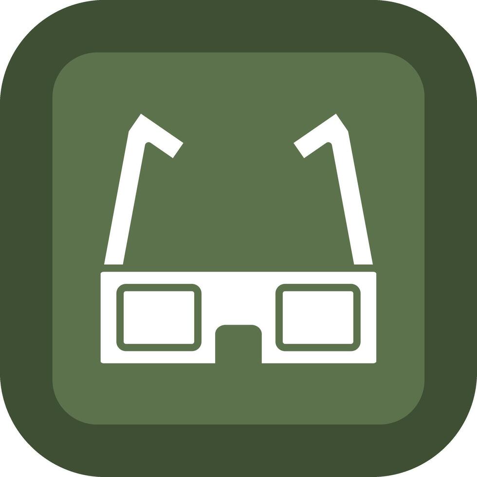 3d lentes vívido solicitud ui elemento vector