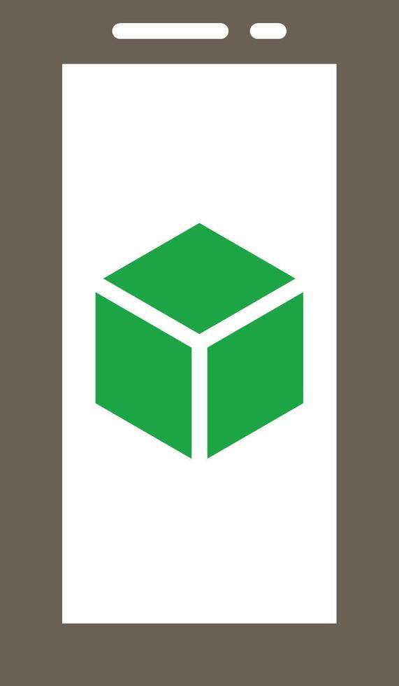 Augmented Reality Web Style Based Graphic vector