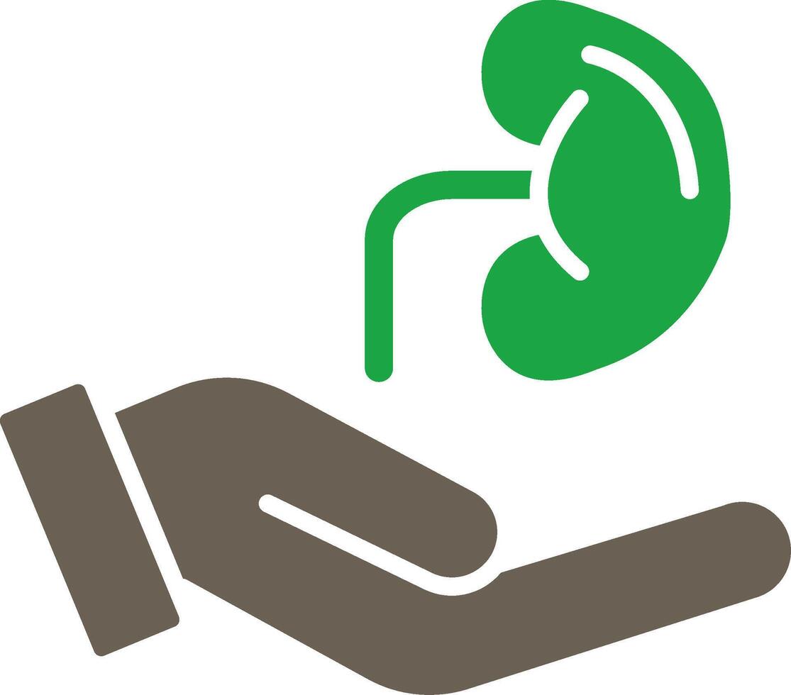 Organ Donation Abstract User Interface Visual vector