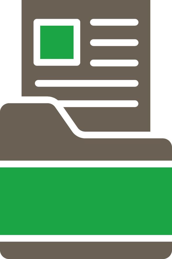 dosier sensible aplicación ui forma vector