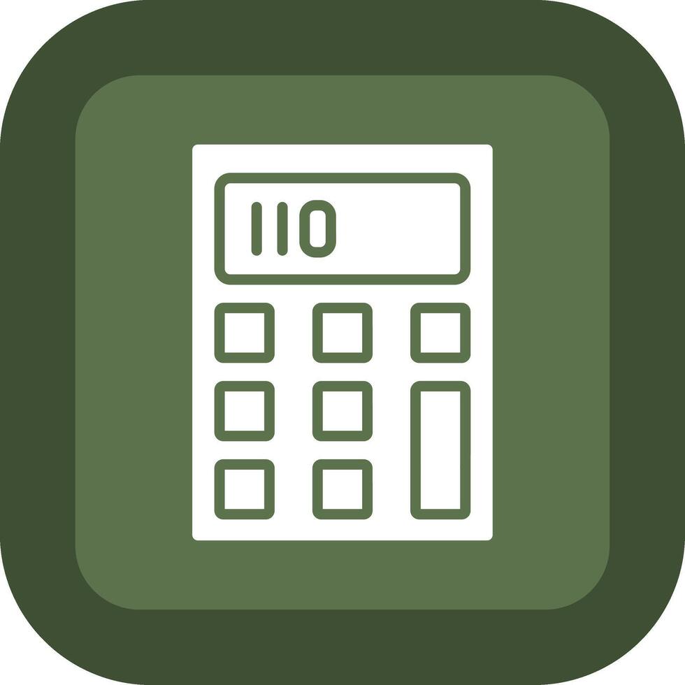 Calculator Application Focused UI Design vector