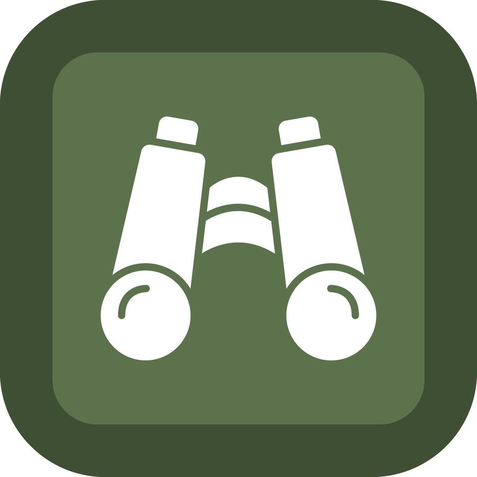 Binoculars Responsive App UI Shape vector