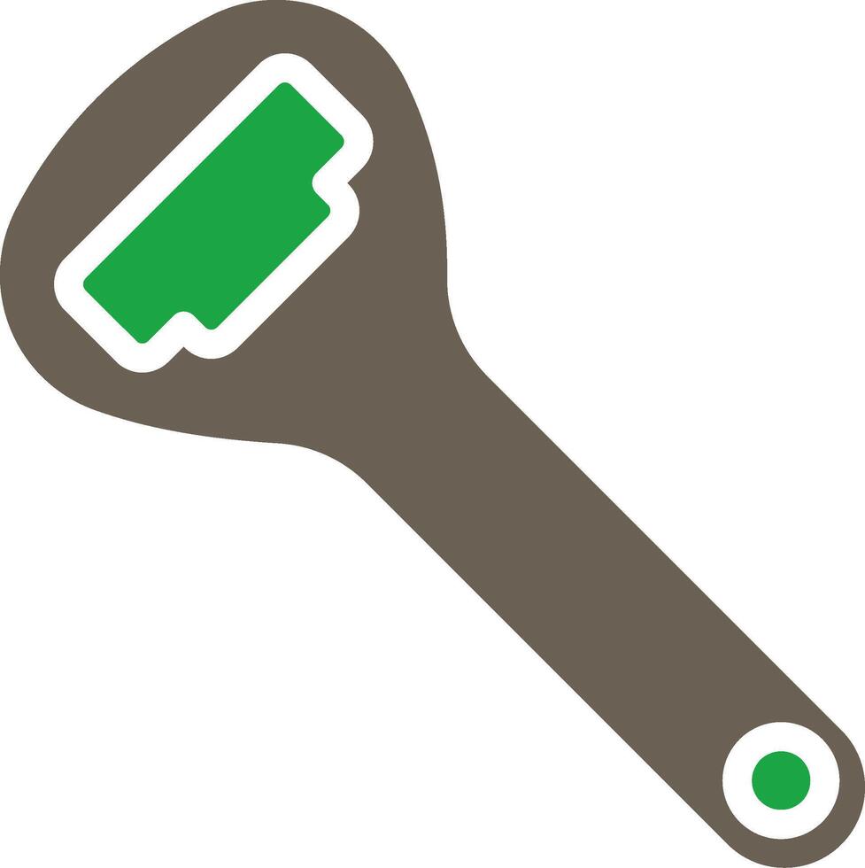 Bottle Opener Vivid Application UI Element vector