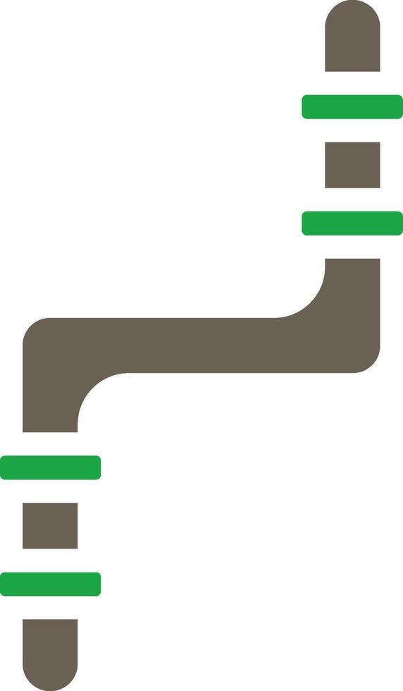 Pipe Flat User Interface Form vector