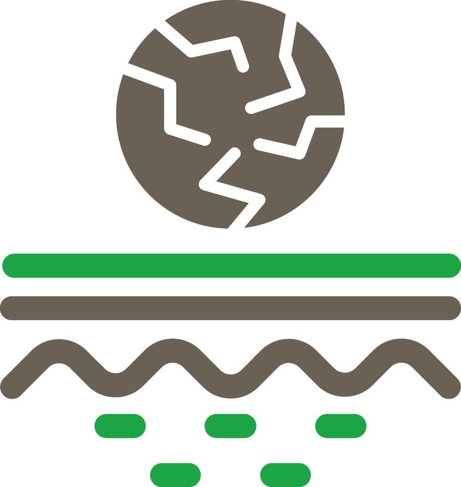 Dry Skin Sharp Linear Edge Mark vector